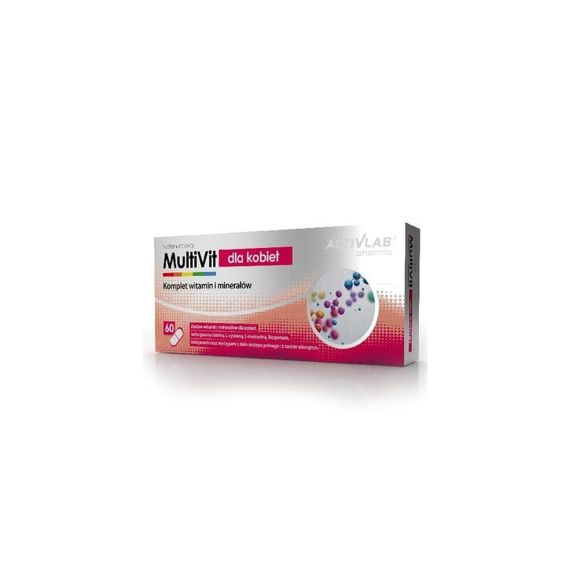 ActivLab Pharma MultiVit dla kobiet, 60 kapsułek 