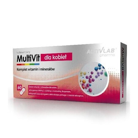  ActivLab Pharma MultiVit dla kobiet, 60 kapsułek 