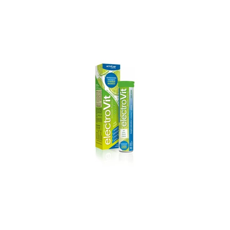 Activlab Pharma ElectroVit o smaku limonki, 20 tabletek musujących 