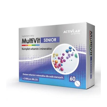 ActivLab MultiVit Senior, 60 tabletek