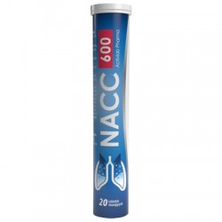 ActivLab NACC 600 o smaku cytrynowym, 20 tabletek musujących