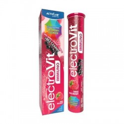 ActivLab ElectroVit Immuno smak malinowy, 20 tabletek musujących