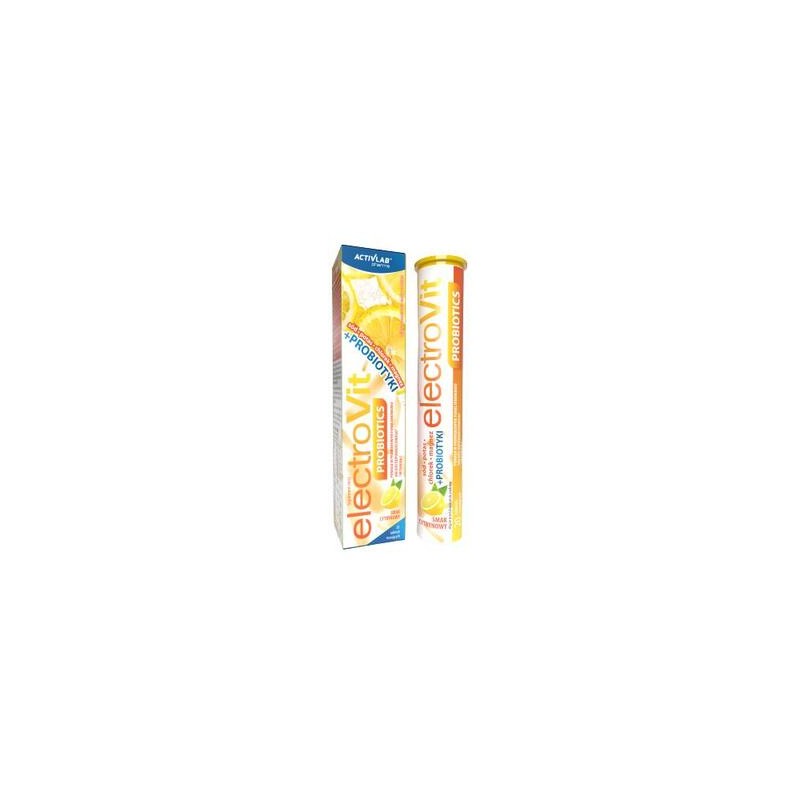 ActivLab Pharma ElectroVit Probiotics o smaku cytrynowym, 20 tabletek musujących 