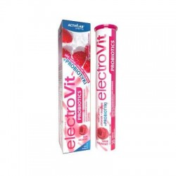 ActivLab Pharma ElectroVit Probiotics o smaku malinowym, 20 tabletek musujących