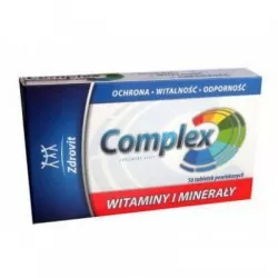 Zdrovit Complex witaminy i minerały, 56 tabletek powlekanych