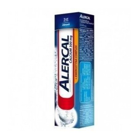  Zdrovit Alercal Calcium 300mg + kwercetyna Complex, 20 tabletek musujących 