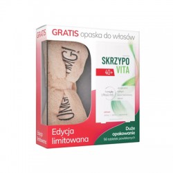 Skrzypowita 40+, 56 tabletek powlekanych + opaska do włosów gratis