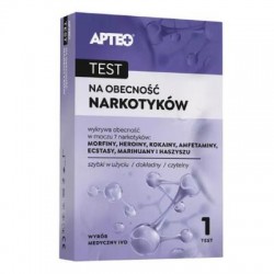 Apteo Care test na obecność narkotyków, 1 sztuka
