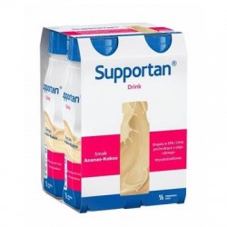 Supportan Drink o smaku ananasowo-kokosowym, 4 butelki po 200 ml