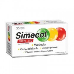 Simecol Forte 240mg, 30 kapsułek miękkich