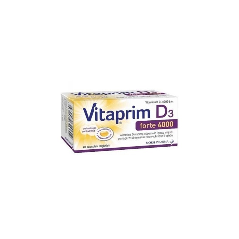 Vitaprim D3 Forte 4000, 70 kaps 