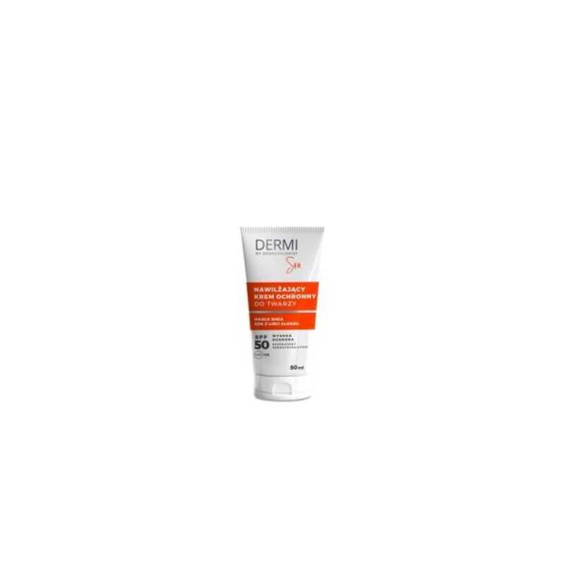 Dermi Sun Krem do twarzy nawilżający ochronny SPF50, 50 ml 