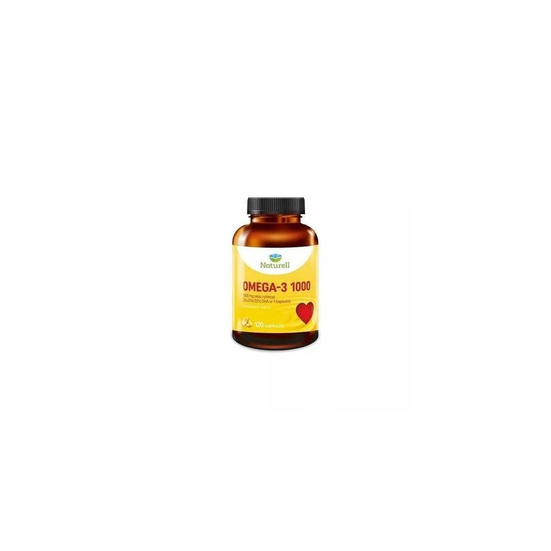 Naturell Omega-3 1000, 120 kapsułek 