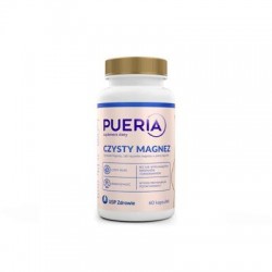 Pueria Czysty Magnez 100 mg, 60 kapsułek