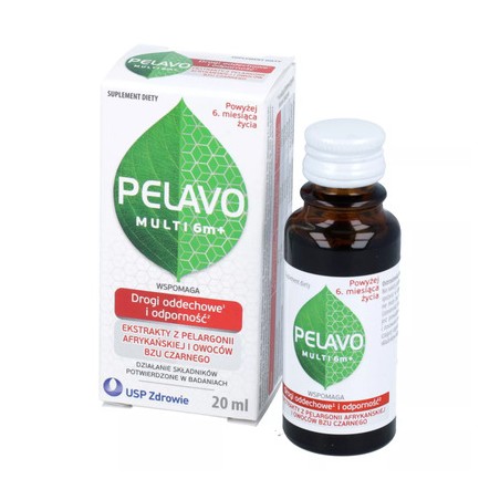  Pelavo Multi 6m+, krople dla dla dzieci i niemowląt po 6 miesiącu życia, 20 ml 