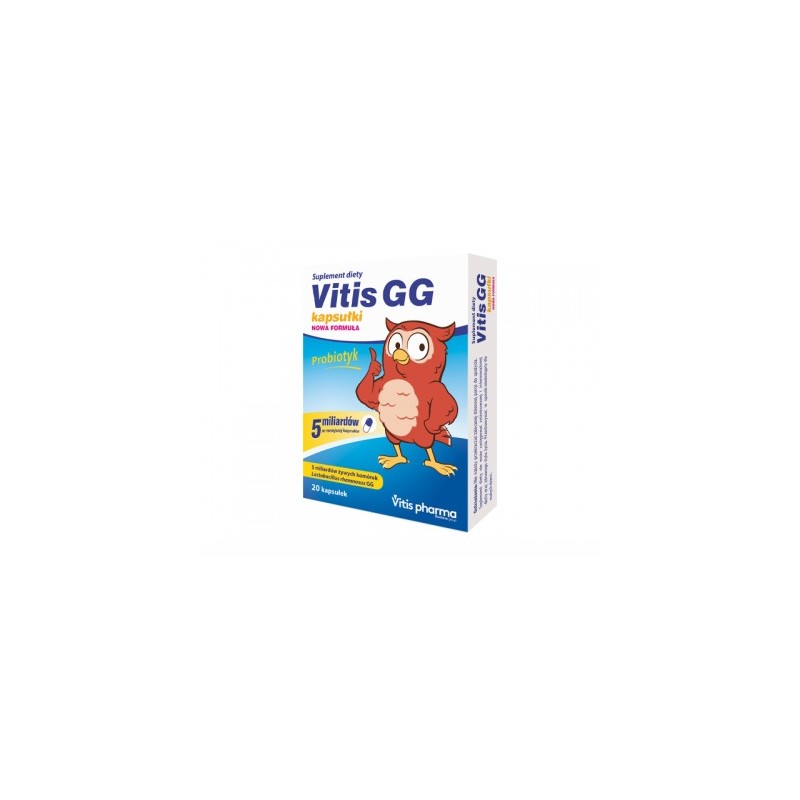 Vitis GG, kapsułki, Nowa Formuła, 20 sztuk 