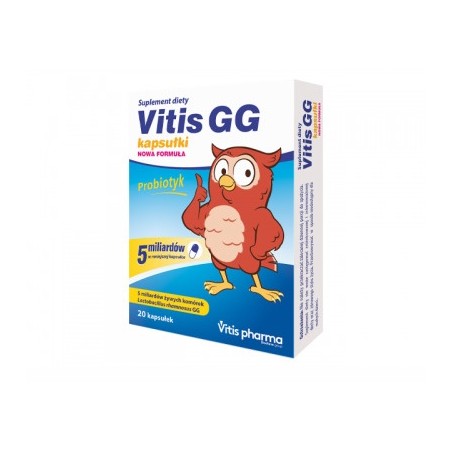 Vitis GG, kapsułki, Nowa Formuła, 20 sztuk