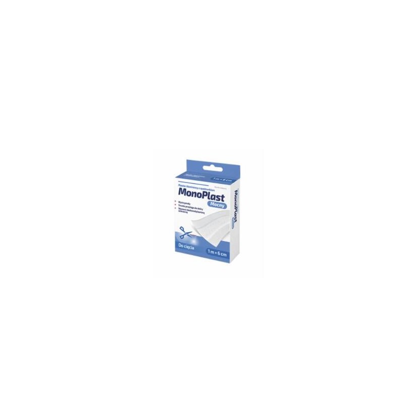 Plaster Rodzina Zdrowia MonoPlast 1m x 6cm tkaninowy, 1 sztuka 