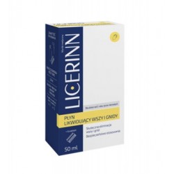 Licerinn Płyn likwidujący wszy i gnidy, 50 ml