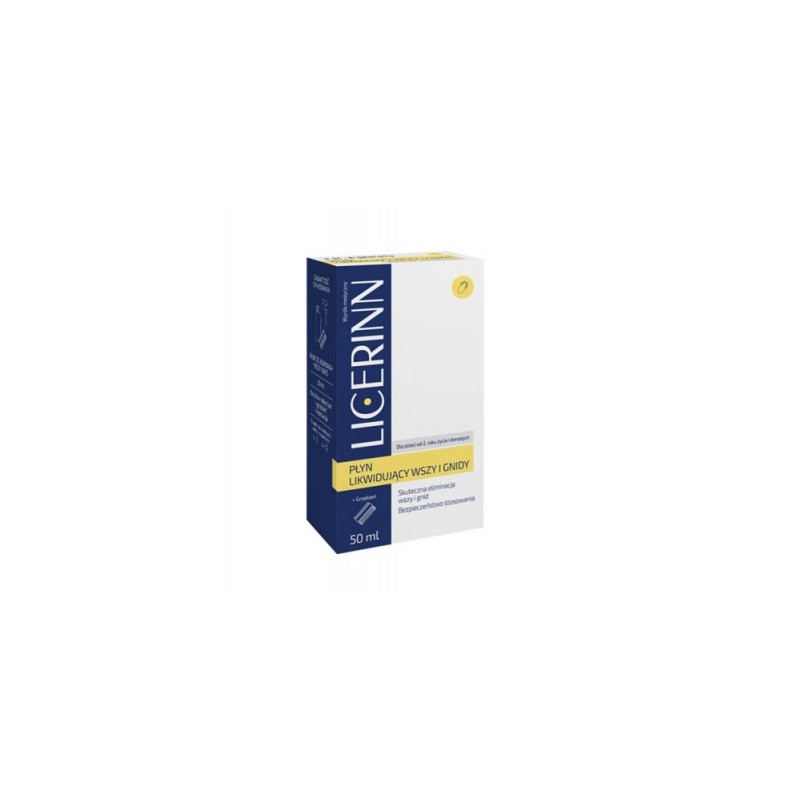 Licerinn Płyn likwidujący wszy i gnidy, 50 ml 