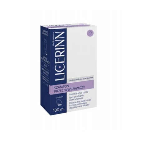  Licerinn Szampon przeciwwszawiczy, 100 ml 