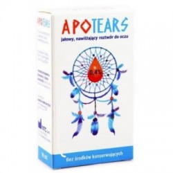 ApoTears, jałowy, nawilżający roztwór do oczu 0,4%, 10 ml