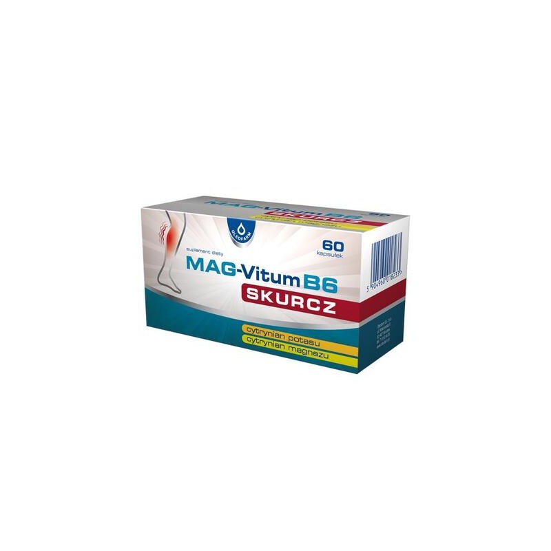 Mag-Vitum B6 Skurcz, 60 kapsułek 