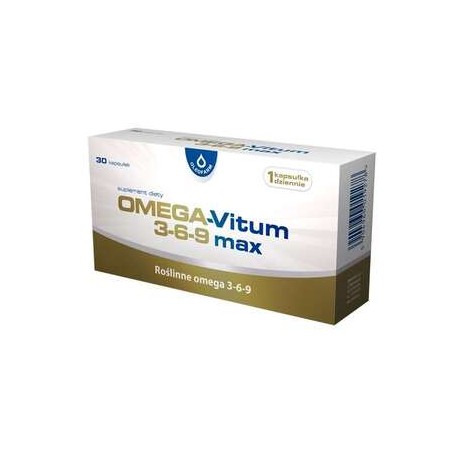 Omega-Vitum 3-6-9 Max, 30 kapsułek