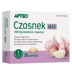 Czosnek Max APTEO kaps.elast. 30 kaps.