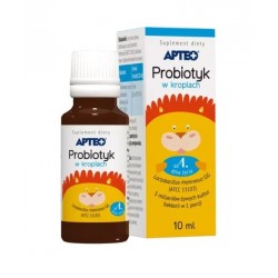 Apteo Probiotyk w kroplach, 10 ml