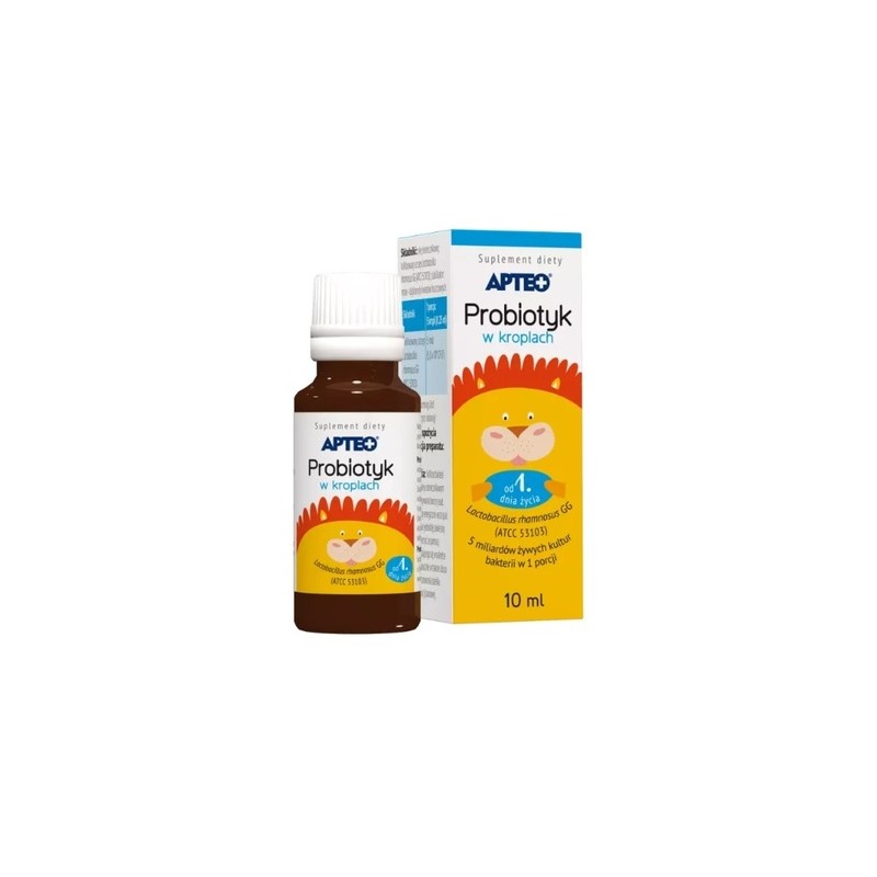 Apteo Probiotyk w kroplach, 10 ml 