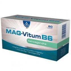 Mag-Vitum B6 Ashwagandha, 60 tabletek