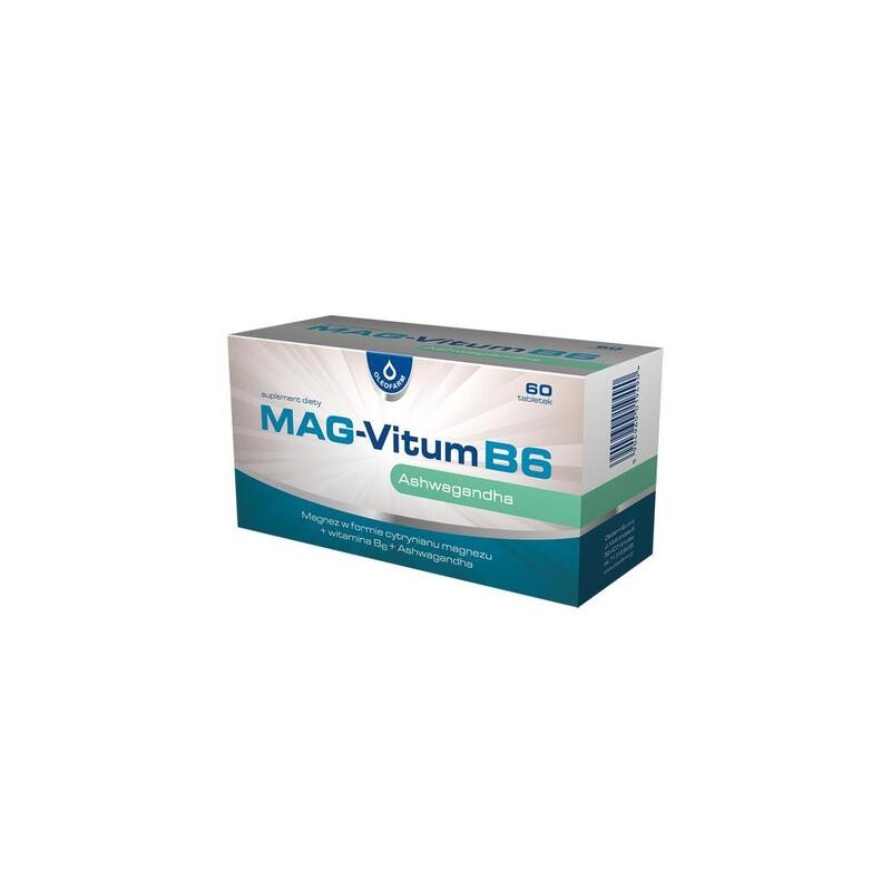 Mag-Vitum B6 Ashwagandha, 60 tabletek 