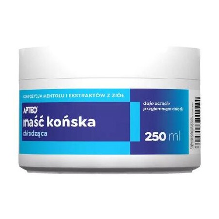 Apteo maść końska chłodząca, 250 ml