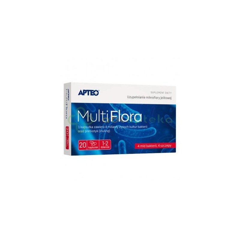 Multi Flora APTEO kaps.twarde 20 kaps. 