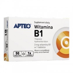 Witamina B1 APTEO tabl. 3 mg. 50 tabl.