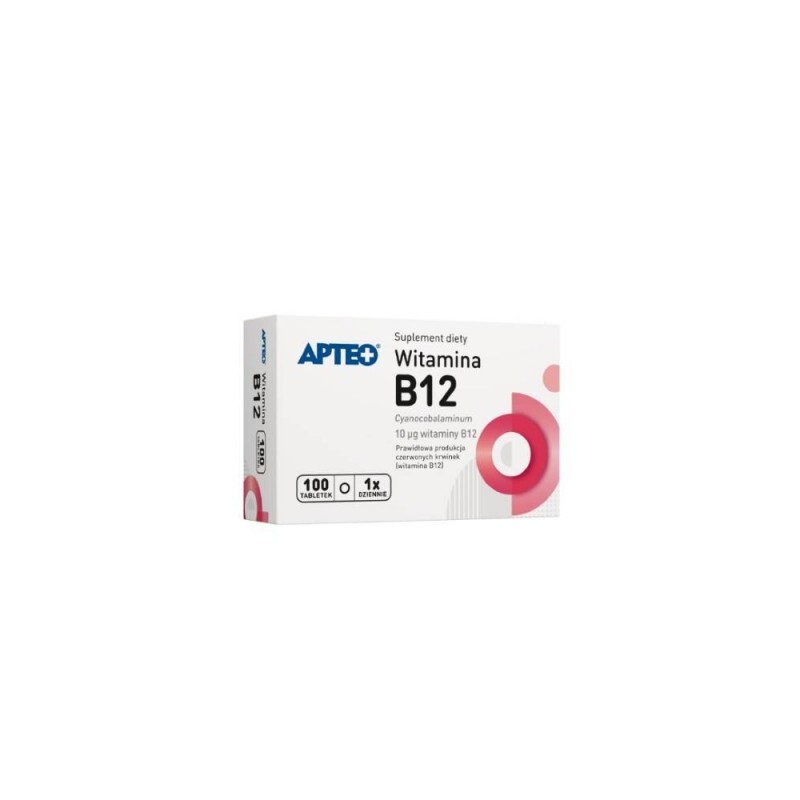 Witamina B12 APTEO tabl. 100 tabl. 