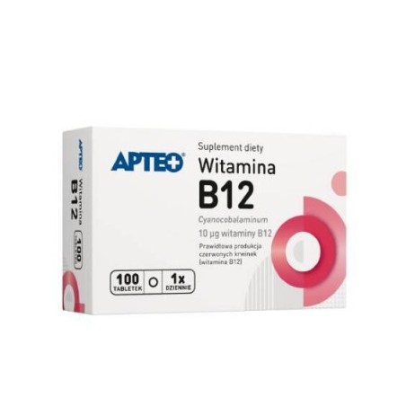 Witamina B12 APTEO tabl. 100 tabl.