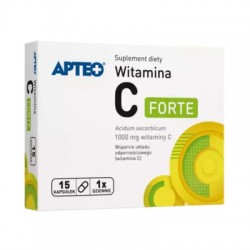 Witamina C Forte APTEO kaps.twarde 15kaps.