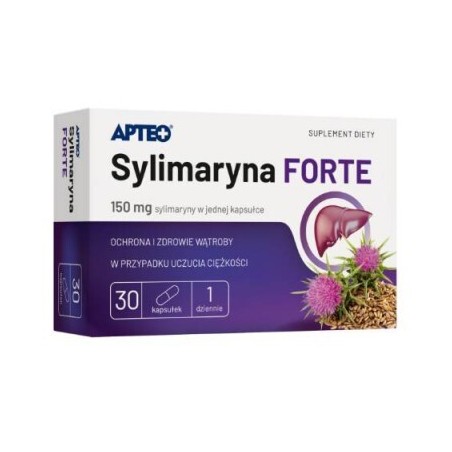  Sylimaryna Forte Apteo, 30 kapsułek 