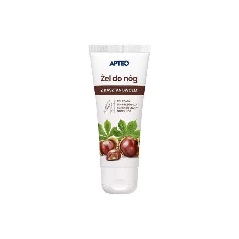 Żel do nóg z kasztanowcem Apteo, 100 ml 