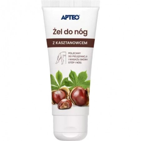  Żel do nóg z kasztanowcem Apteo, 100 ml 