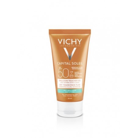 Vichy Capital Soleil, matujący krem do twarzy, SPF 50, 50 ml