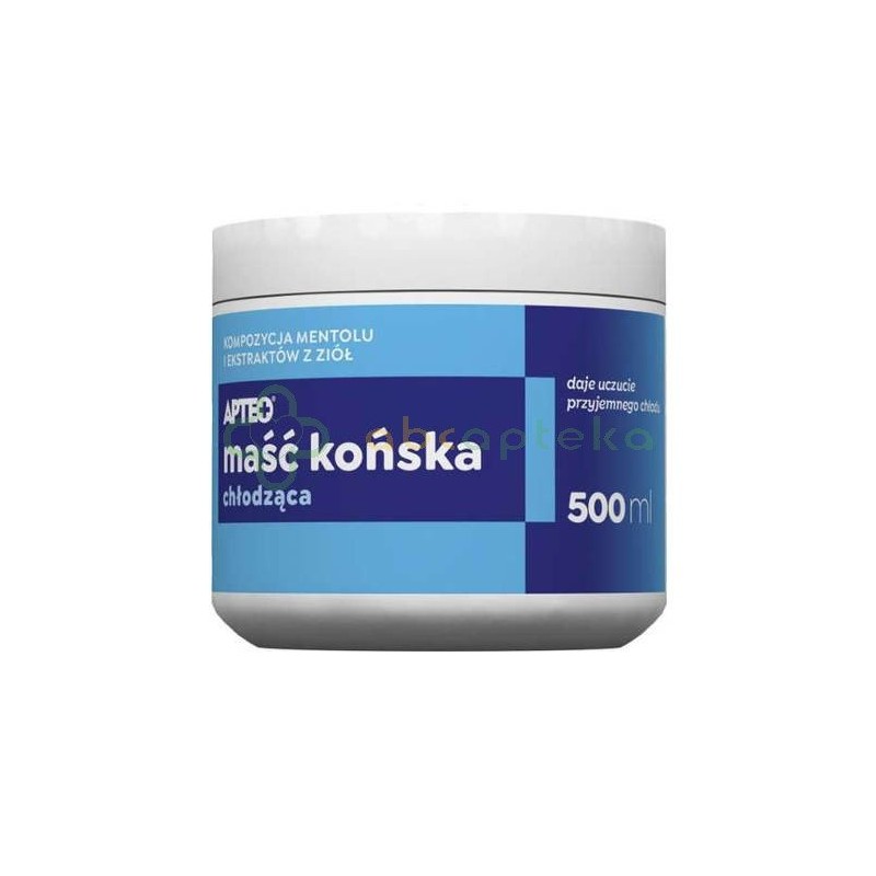 Apteo maść końska chłodząca, 500 ml 