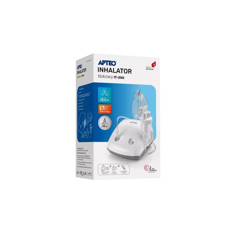 Inhalator tłokowy IT-200 Apteo, 1 sztuka 