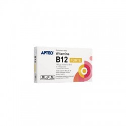 Apteo Witamina B12 Forte, 30 kapsułek