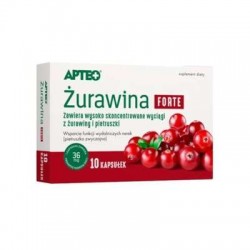 Żurawina Forte Apteo, 10 kapsułek