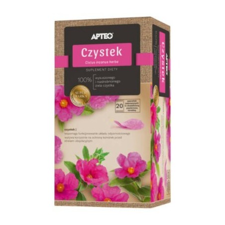  Czystek Apteo, 20 saszetek 