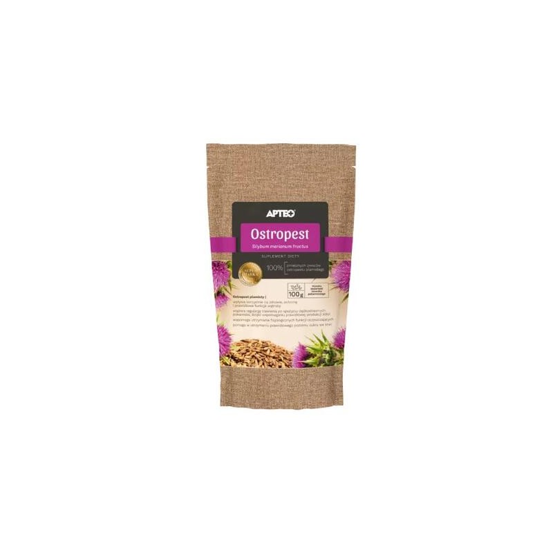 Ostropest plamisty mielony Apteo, 100 g 