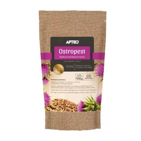 Ostropest plamisty mielony Apteo, 100 g